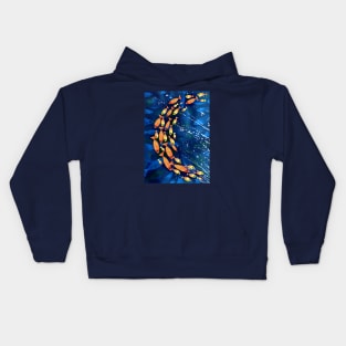 Goldfish Pond Kids Hoodie